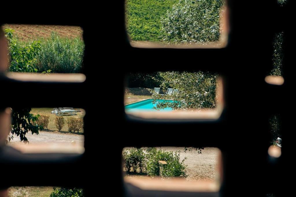 基安蒂格雷夫Fienile Panoramico Nel Chianti别墅 外观 照片