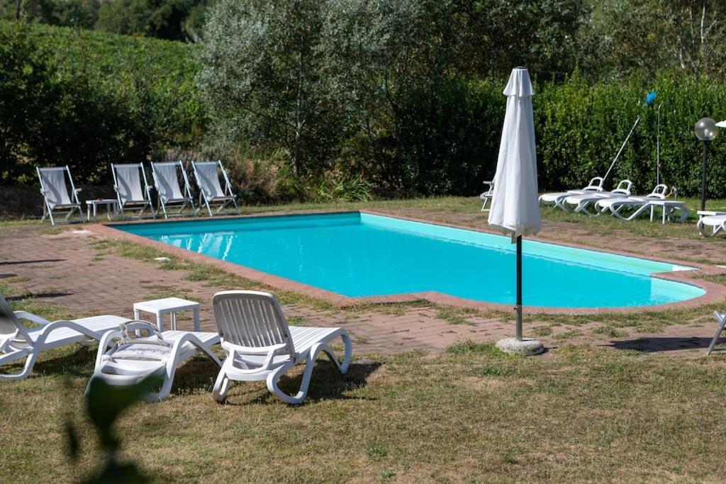 基安蒂格雷夫Fienile Panoramico Nel Chianti别墅 外观 照片