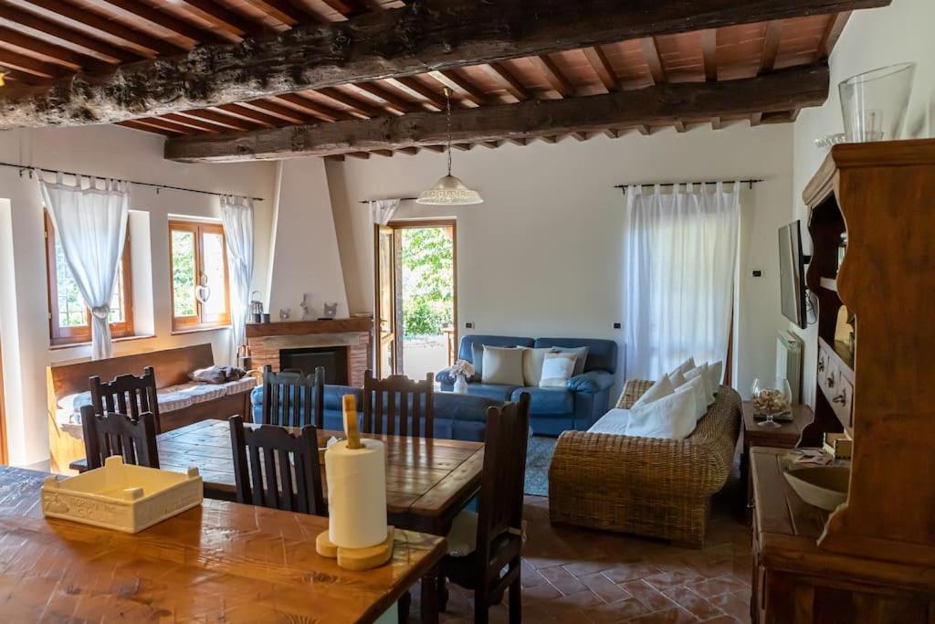 基安蒂格雷夫Fienile Panoramico Nel Chianti别墅 外观 照片