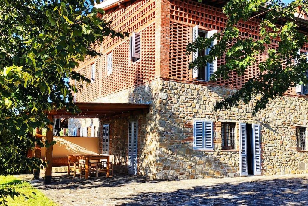 基安蒂格雷夫Fienile Panoramico Nel Chianti别墅 外观 照片